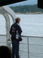 Sallie on the Ferry