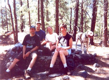 Pancake Rock on the way to McCulley Springs