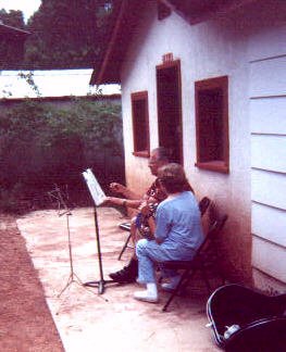 George and Sallie in Private Lesson