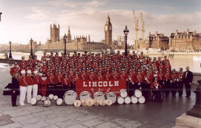 Lincoln High Band in London